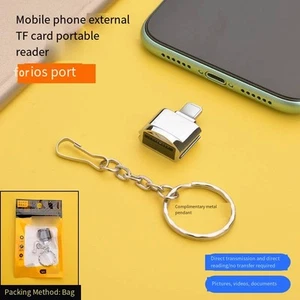 Conveniently Carry Your Files Lightweight TF Card Reader for iOS and OTG - Photo 1/24