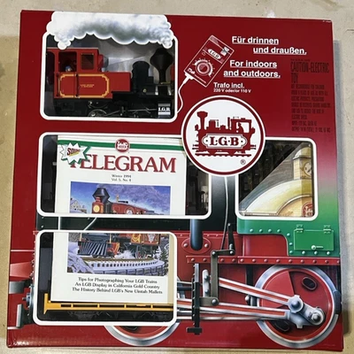 Vintage LGB G Scale Lake George & Boulder Route of the Beavers Train Set # 78902 - Image 1 of 4