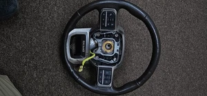 2021-2023 Ford F150 King Ranch Leather Heated Steering Wheel Brown - Bild 1 von 5