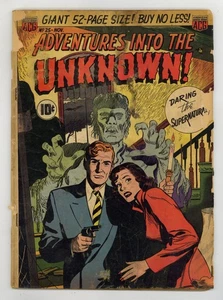 Adventures Into the Unknown #25 FR 1.0 1951 - Picture 1 of 1