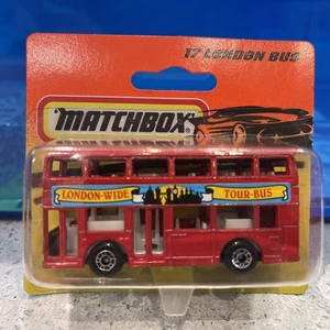 Matchbox No 17 London Bus Blister Card new - Picture 1 of 2