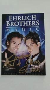 Ehrlich Brothers Alte Autogrammkarte Original Signiert - Bild 1 von 1