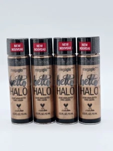 4 Wet N Wild Mega Glo Hello Halo Liquid Highlighter #308A Go With The Glow - Picture 1 of 4