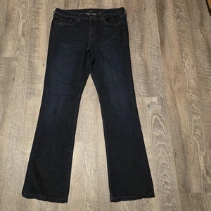 Banana Republic Damen Slim Bootcut Denim Stretch Jeans Dark Wash Gr. 30/10 - Bild 1 von 11