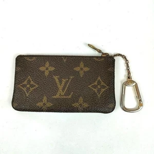 LV Louis Vuitton Monogram Pochette Cles Portachiavi Portamonete M62650 Autentica - Foto 1 di 10