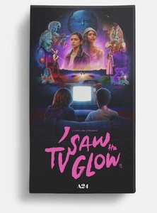 A24 I Saw the TV Glow Limited Edition VHS With 4 Collectible Cards SHIPS TODAY - Picture 1 of 3