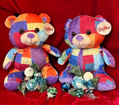 Dollywood Coat Of Many Colors Bear - New L - Image 1 of 4