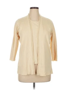 Elementz Women Brown Cardigan 1X Plus - Picture 1 of 4