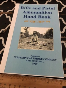 Manuale munizioni fucile e pistola Western cartuccia catalogo azienda ristampa - Foto 1 di 23