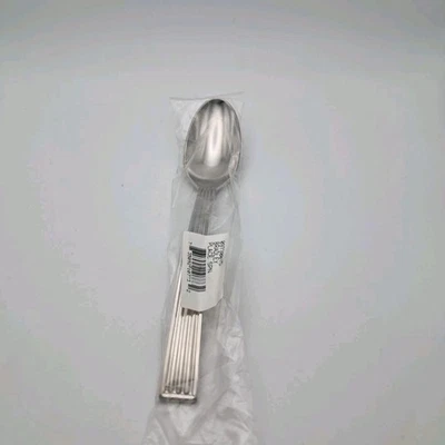 Ralph Lauren Bradley Dinner Oval Spoon Stainless 1994 Flatware Korea NOS - Image 1 of 3