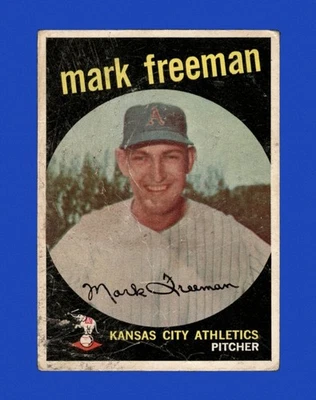 1959 Topps Set-Break #532 Mark Freeman LOW GRADE (crease) *GMCARDS* - Image 1 of 2