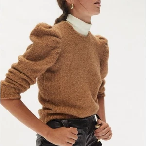 Derek Lam 10 Crosby Locken Puff Sleeve Knit Alpaca Wool Sweater Size XS $350 - Picture 1 of 6