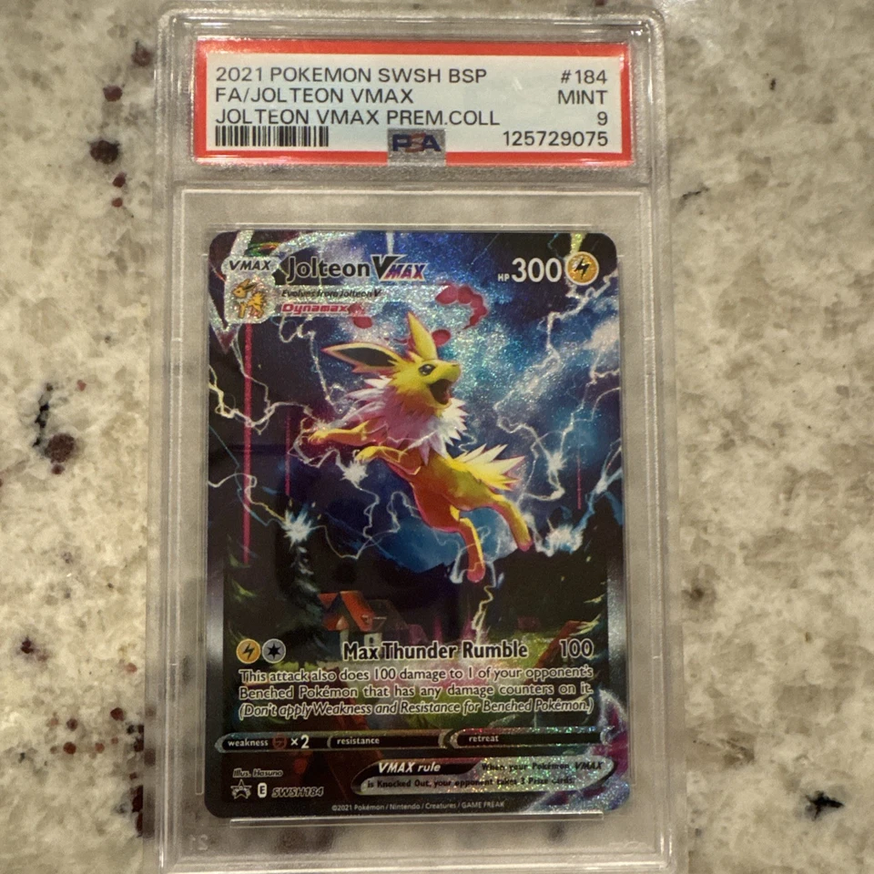 Jolteon VMAX SWSH184 SWSH: Sword & Shield Promo Cards Holo - Image 1 of 2