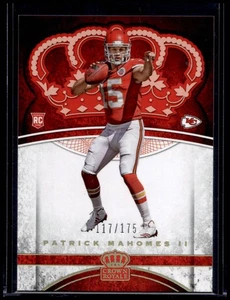 2017 Panini Crown Royale Patrick Mahomes Rookie /175 #84 Kansas City Chiefs - Bild 1 von 2