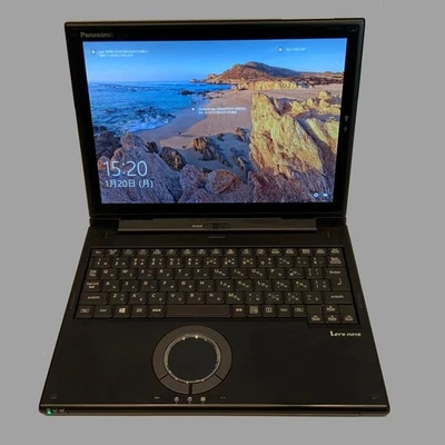 Panasonic CF-XZ6 LET'S NOTE i5 Back 8GB SSD 128GB 2in1 con cavo funzionante JP - Immagine 1 di 4
