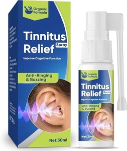Spray para aliviar el tinnitus suavizar la cera del oído removedor de cera del oído spray dolor de oído cuidado de la salud - Imagen 1 de 7