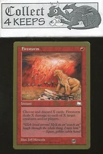 Firestorm - 1998 Seattle Magic the Gathering World Championships Played - Picture 1 of 2