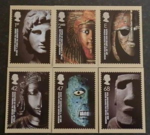 GB - PHQ CARDS -2003 - 250th ANNIV. BRITISH MUSEUM - BACK- FDI/SHS - COMP. SET - Picture 1 of 2