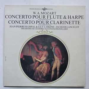 MOZART Concerto flute harpe clarinette JP RAMPAL LILY LASKINE J. LANCELOT 70175 - Picture 1 of 1