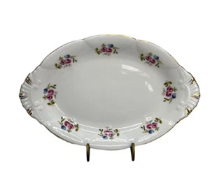 Vintage Royal Albert “Little Buds” Condiments Dish Small Tray 8” Excellent - Picture 1 of 8