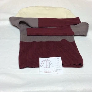 SHEIN Women’s Classic Sweater Color Block  Pullover Tunic Size L - Picture 1 of 5