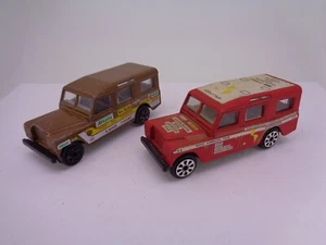 2x Druckgussmodell Bburago Land Rover Trans America & Deserto Fiore - Bild 1 von 8