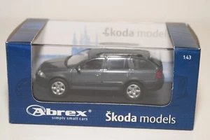 A80 1:43 ABREX 143AB011CF SKODA OCTAVIA COMBI SCOUT ANTHRACITE GREY GRAY MET MIB - Bild 1 von 10