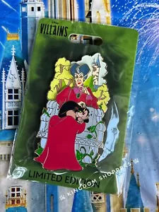 2024 Disney MOG WDI Glendale Pin Villanos Dama Tremaine Lucifer LE 400 D23 - Imagen 1 de 1