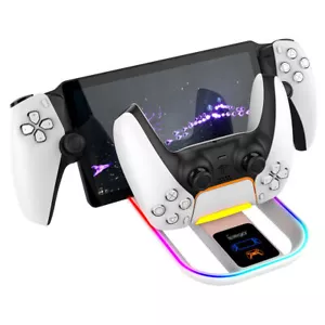 For Sony PS5 PlayStation Portal Remote Player Console Charging Dock Base Charger - Picture 1 of 5