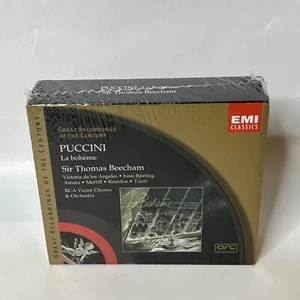 Puccini: La Bohme (CD, Apr-2002, 2 Discs, Angel Records) Sir Thomas Beecham New - Picture 1 of 7
