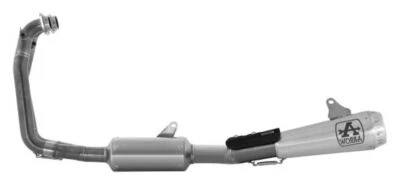 71215CP - Escape Arrow Competition EVO Titanio con rete Aprilia RS 660 (20-21) - Imagen 1 de 3