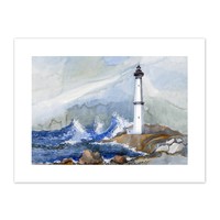 12/"X18/"Meadows Lighthouse HD Canvas Print Painting Home Decor Wall Art Picture