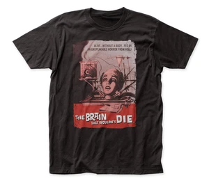 Brain That Wouldn't Die Adult New T-Shirt - Red Tent Movie Poster - Picture 1 of 1