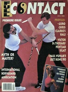 PREMIER ISSUE! 4/94 FULL CONTACT PAUL VUNAK VICTOR DETHOUARS KARATE MARTIAL ARTS - Imagen 1 de 1