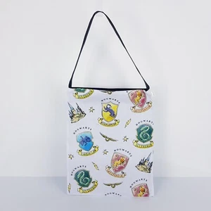 Light Grey Harry Potter Kids Library Bag Handmade Tote Bag Satchel Library - Bild 1 von 12
