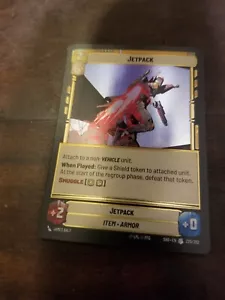 Star Wars Unlimited Jetpack Foil - Picture 1 of 1