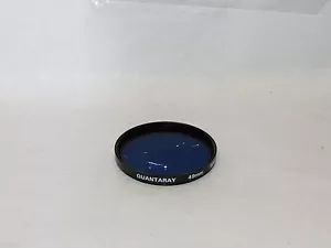 Used Quantaray 80A Blue 49mm Lens Filter Made in Japan O32935 - Picture 1 of 2
