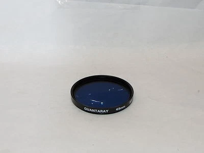 Used Quantaray 80A Blue  49mm Lens Filter Made in Japan O32935 - Image 1 of 2