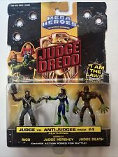 1995 Mattel Mega Heroes Judge Dredd Judge vs Anti-Judges Pack #4   UNOPENED