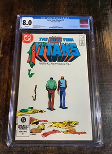 New Teen Titans #39 CGC 8.0⭐️Last Dick Grayson As Robin⭐️⭐️ - Bild 1 von 2