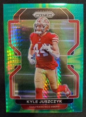 2021 Panini Prizm Hyper Prizm /175 Kyle Juszczyk #57 San Francisco 49ers - Image 1 of 2