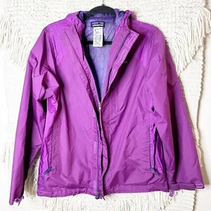 PATAGONIA girls' purple H2No Torrentshell rain jacket XXL - Picture 1 of 14