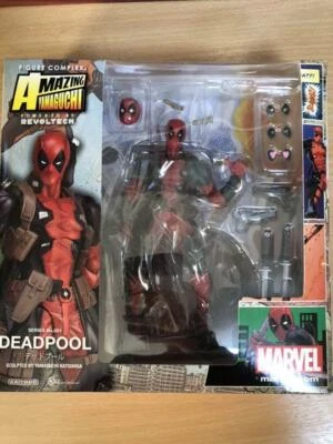 Amazing Yamaguchi Deadpool No.001 Figure KAIYODO Japan - Image 1 of 3