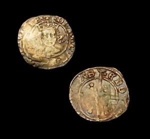 X223: Edward III Medieval Hammered Silver York Mint POST TREATY Penny Spink 1648 - Picture 1 of 1