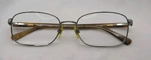 Burberry B1041 1003 54-18-140 Brown Rectangular Eyeglass Frame-Only, Made Italy - Picture 1 of 6