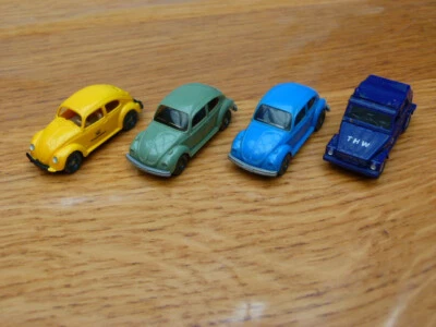 4 jouets Wiking Volkswagen coccinelle 181 VW  1/87 - Photo 1/4