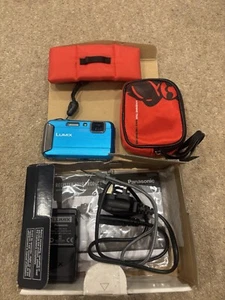 Panasonic Lumix DMC FT25 WATERPROOF Camera, with all parts + strap & SD card - Picture 1 of 9