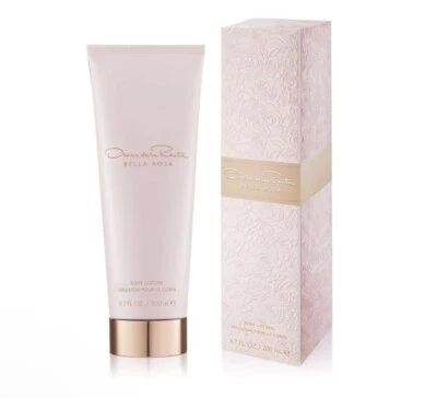 BELLA ROSA Body Lotion BY Oscar De La Renta 6.7 fl oz/200 mL  SEALED BOX - Image 1 of 4