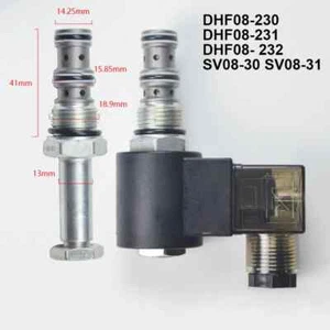 2-Position 3-Way Hydraulic Cartridge Solenoid Operated Directional Valve DHF-231 - Picture 1 of 13