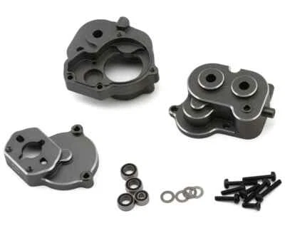 HPI Venture18 Aluminum Transmission Gearbox Set (Gunmetal) HPI161170 - Image 1 of 3